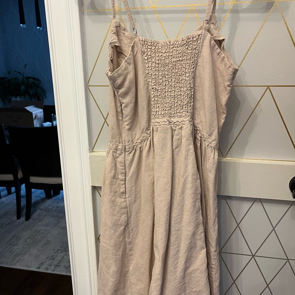 Cream dress, fitted, LAUREN CONRAD SIZE 12.